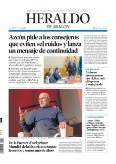 AZCÓN PIDE A LOS CONSEJEROS QUE EVITEN «EL RUIDO» Y LANZA UN MENSAJE DE CONTINUIDAD