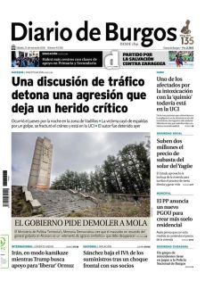 EL GOBIERNO PIDE DEMOLER A MOLA