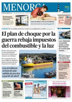 EL PLAN DE CHOQUE POR LA GUERRA REBAJA IMPUESTOS DEL COMBUSTIBLE Y LA LUZ