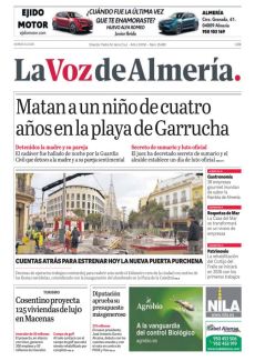 MATAN A UN NIÑO DE CUATRO AÑOS EN LA PLAYA DE GARRUCHA