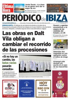 LAS OBRAS EN DALT VILA OBLIGAN A CAMBIAR EL RECORRIDO DE LAS PROCESIONES