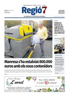 MANRESA S’HA ESTALVIAT 800.000 EUROS AMB ELS NOUS CONTENIDORS